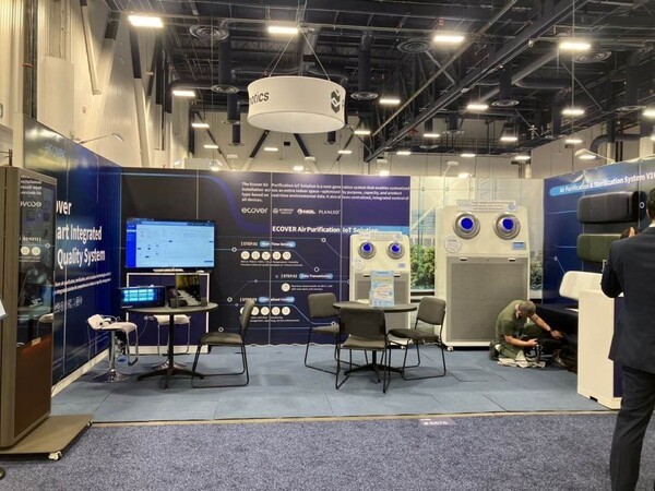 CES 2026 North Hall(노스홀) AI 전용관에 설치한 이지네트웍스 ‘에코버’ 부스 [사진 이지네트웍스]